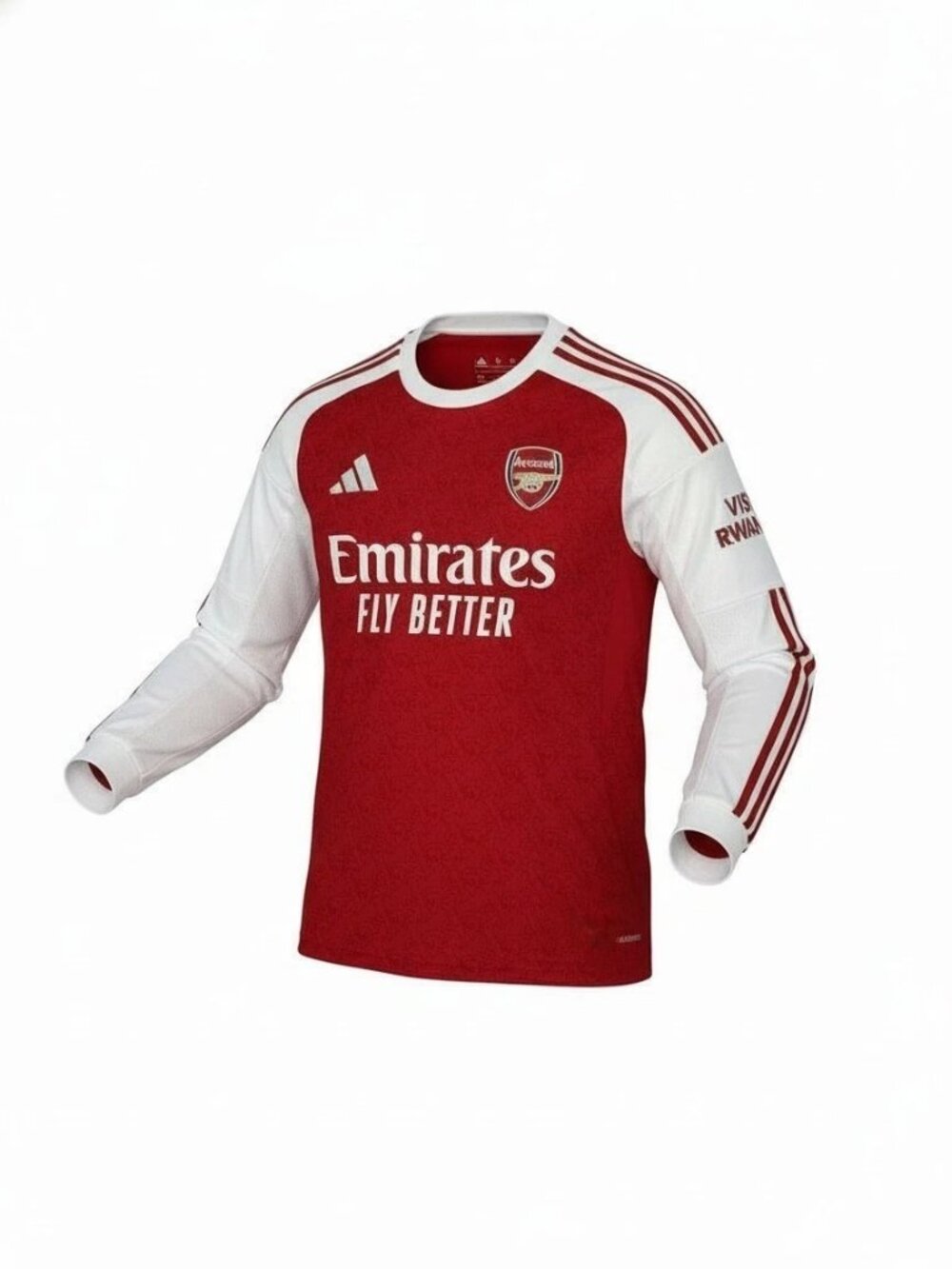 Adidas Arsenal 25/26 Home Long Sleeve Soccer Jersey Saka L NWT